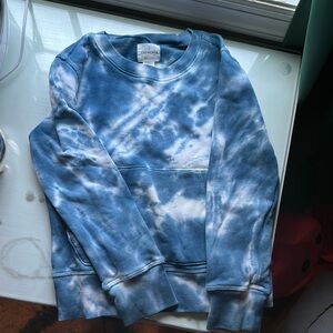 Crewcuts Blue Tie-Dye Sweatshirt